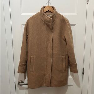 J. Crew Women's Camel Pea Coat